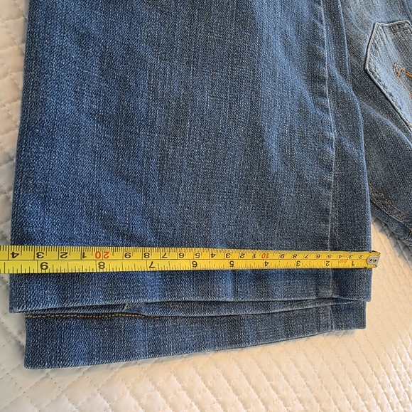 BCBG Paris Classic Blue Women's Wide Leg Jeans, Size 16 - Picture 11 of 11